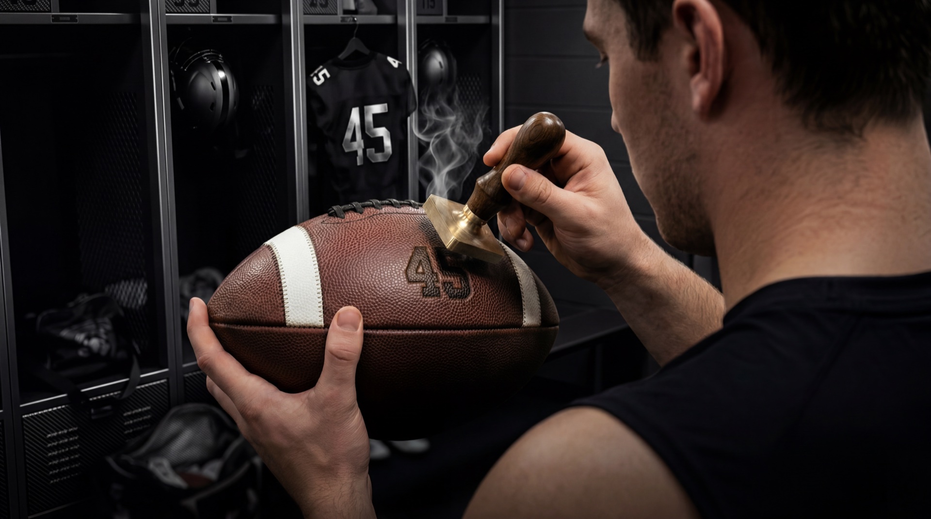 Revealing the branded football